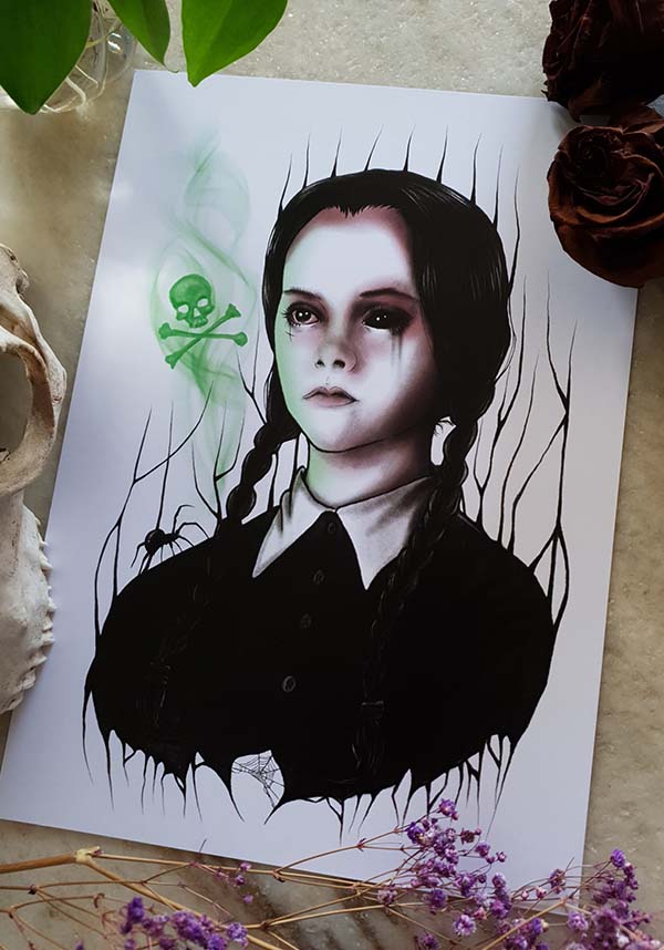 Wednesday Addams | ART PRINT