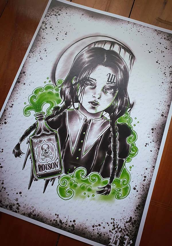 Wednesday Tattoo | ART PRINT