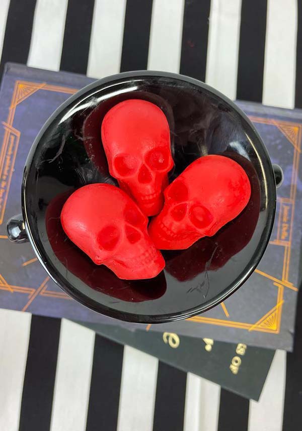 Skull [Blood Red] | SCENTED WAX MELTS*