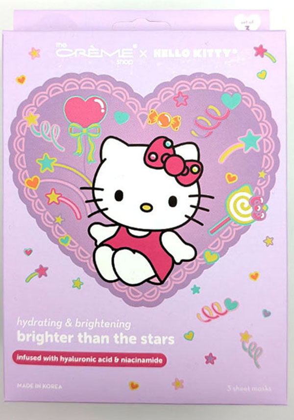 Hello Kitty [Bright Stars] | SHEET MASK [3 PCE]
