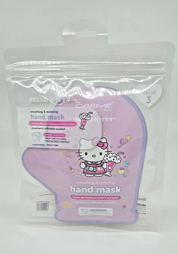 Hello Kitty [Strawberry Milkshake] | HAND MASK