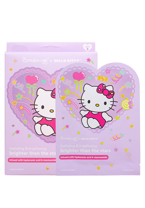 Hello Kitty [Bright Stars] | SHEET MASK [3 PCE]