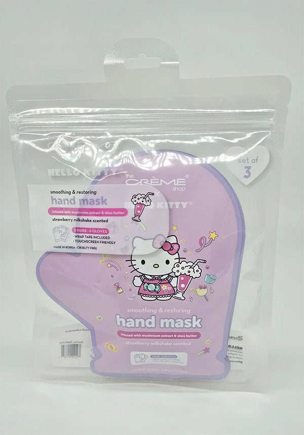 Hello Kitty [Strawberry Milkshake] | HAND MASK