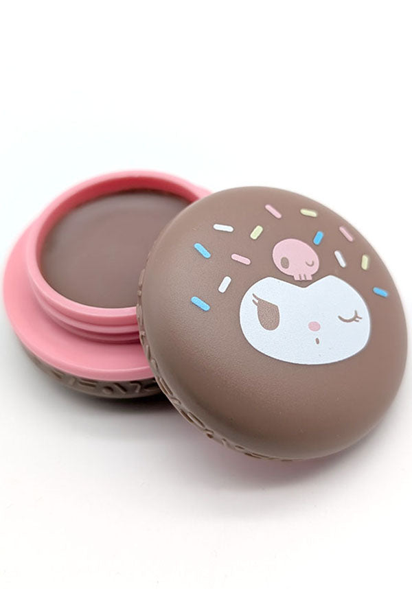 Kuromi [Chocolate Strawberries] Macaron | LIP BALM