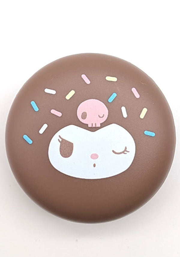 Kuromi [Chocolate Strawberries] Macaron | LIP BALM