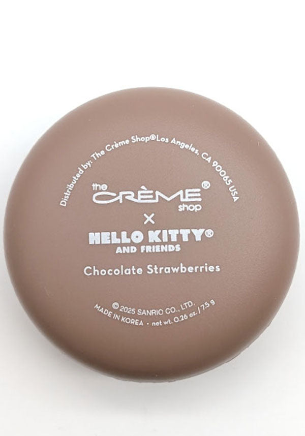 Kuromi [Chocolate Strawberries] Macaron | LIP BALM