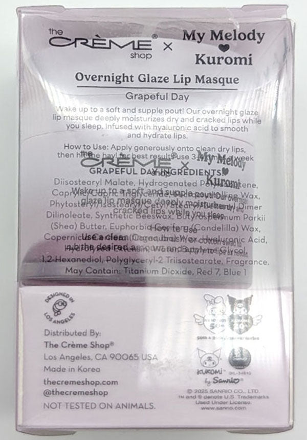 Kuromi [Grapeful Day] | OVERNIGHT LIP MASQUE