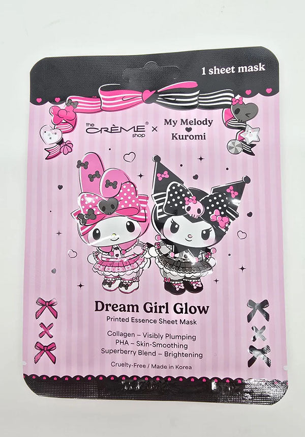 My Melody &amp; Kuromi [Dream Girl Glow] | SHEET MASK