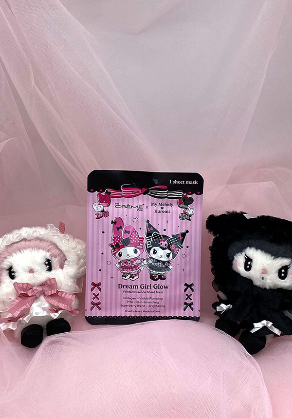 My Melody & Kuromi [Dream Girl Glow] | SHEET MASK
