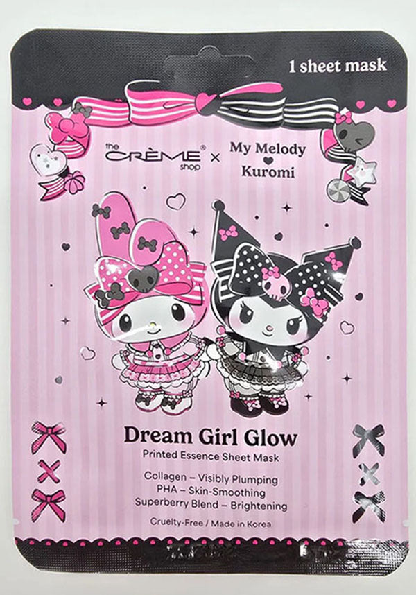 My Melody & Kuromi [Dream Girl Glow] | SHEET MASK