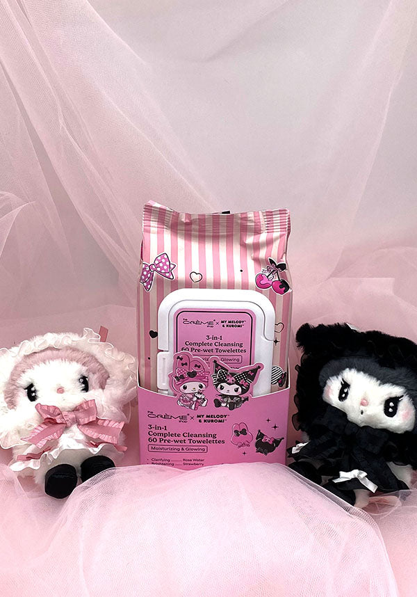My Melody & Kuromi [Strawberry] | CLEANSING WIPES