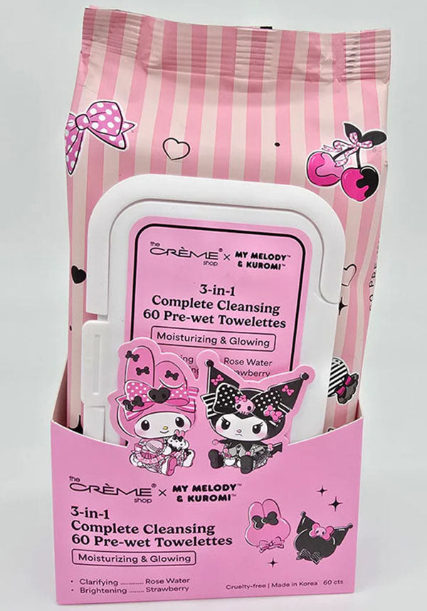 My Melody & Kuromi [Strawberry] | CLEANSING WIPES