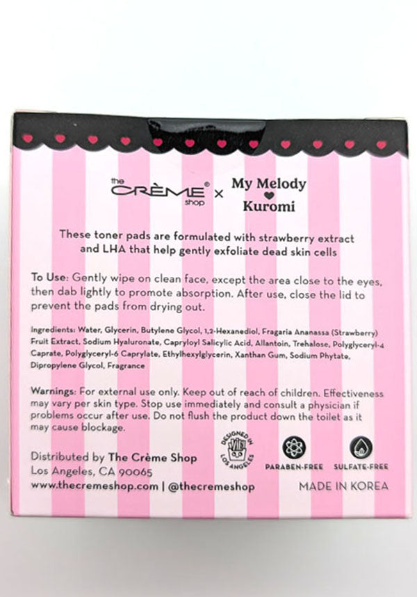 My Melody & Kuromi [Strawberry] | TONER PADS