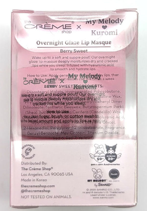 My Melody [Berry Sweet] | OVERNIGHT LIP MASQUE