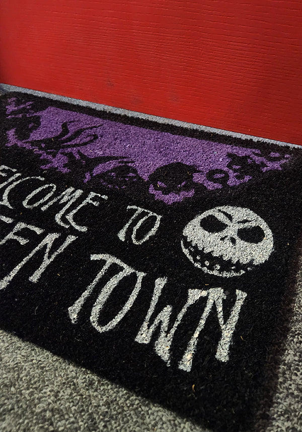 TNBC: Halloween Town | DOOR MAT
