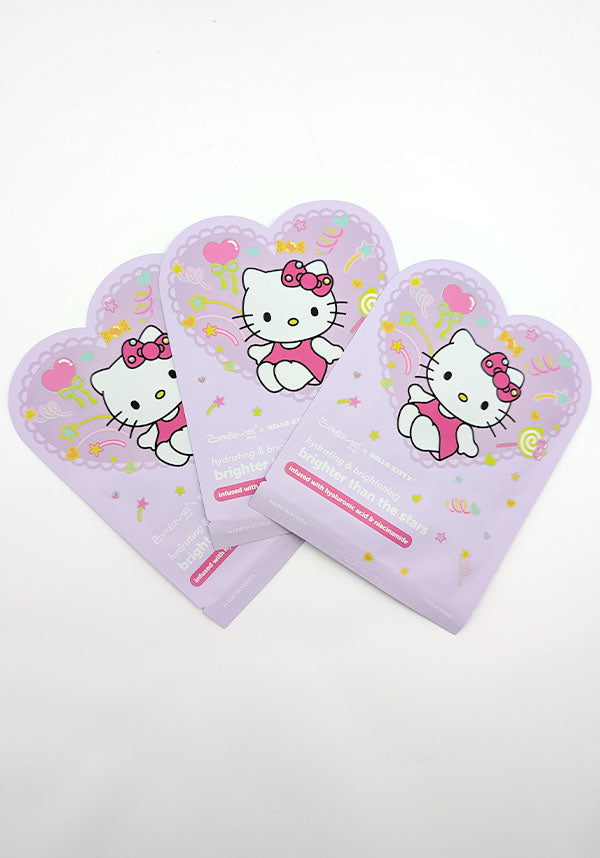 Hello Kitty [Bright Stars] | SHEET MASK [3 PCE]