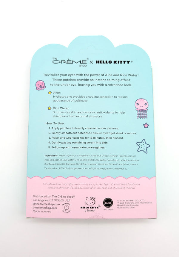 Hello Kitty [Hydrating] | UNDER EYE PATCHES [3 PCE]