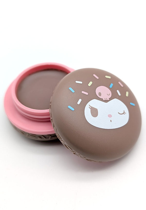 Kuromi [Chocolate Strawberries] Macaron | LIP BALM