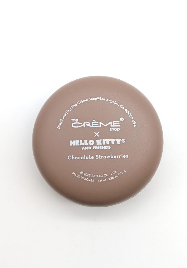 Kuromi [Chocolate Strawberries] Macaron | LIP BALM
