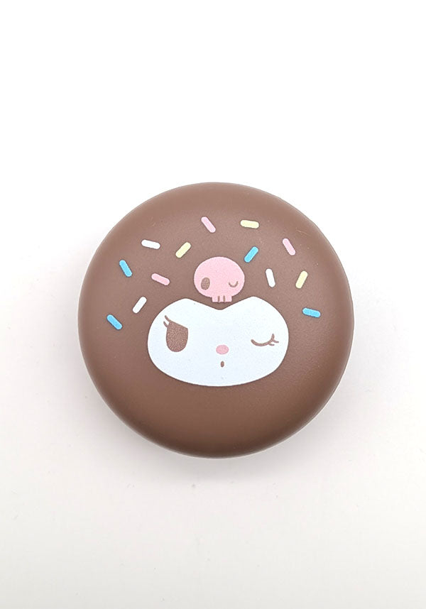 Kuromi [Chocolate Strawberries] Macaron | LIP BALM