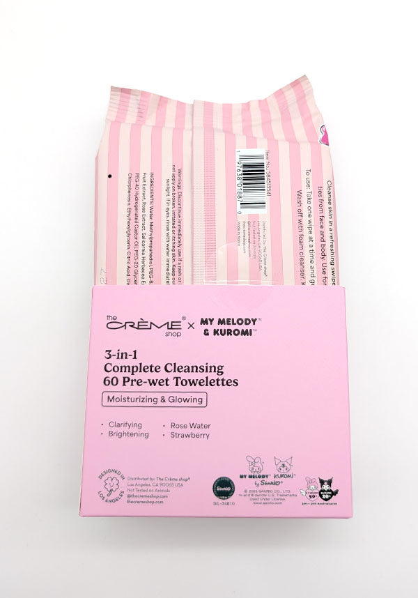 My Melody &amp; Kuromi [Strawberry] | CLEANSING WIPES