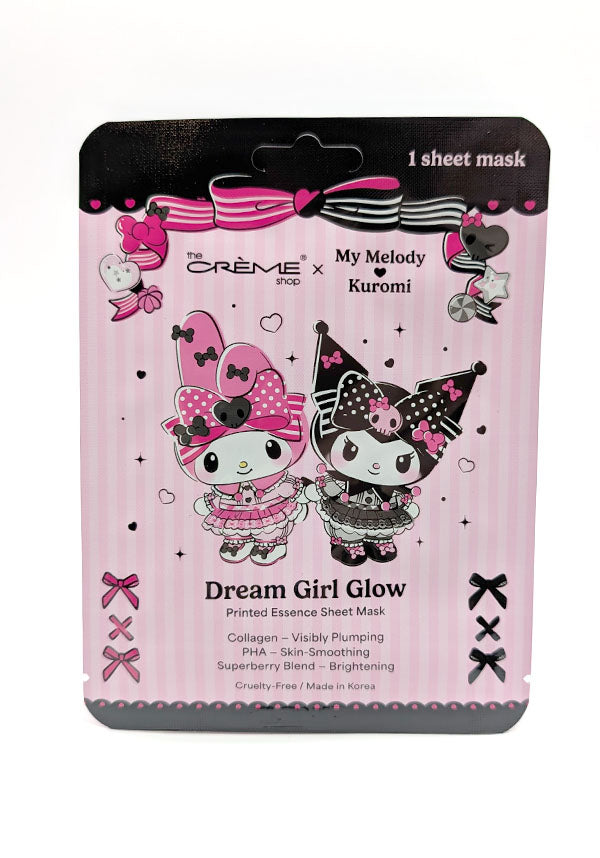My Melody & Kuromi [Dream Girl Glow] | SHEET MASK