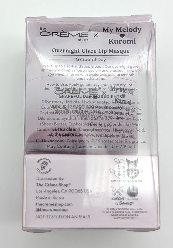 Kuromi [Grapeful Day] | OVERNIGHT LIP MASQUE