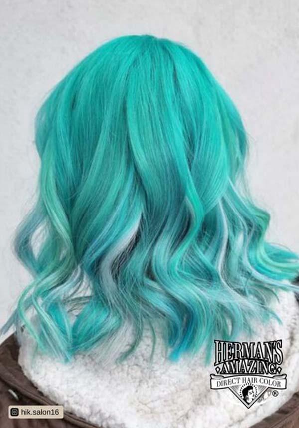 Thelma Turquoise | HAIR COLOUR - Beserk - 420sale, all, blue, clickfrenzy15-2023, cosmetics, discountapp, dye, fp, green, hair, hair blue, hair colour, hair dye, hair dyes, hair green, hair products, hair turquoise, hermans colour, hermans hair colour, labelvegan, turquoise, vegan