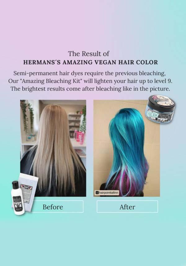Thelma Turquoise | HAIR COLOUR - Beserk - 420sale, all, blue, clickfrenzy15-2023, cosmetics, discountapp, dye, fp, green, hair, hair blue, hair colour, hair dye, hair dyes, hair green, hair products, hair turquoise, hermans colour, hermans hair colour, labelvegan, turquoise, vegan