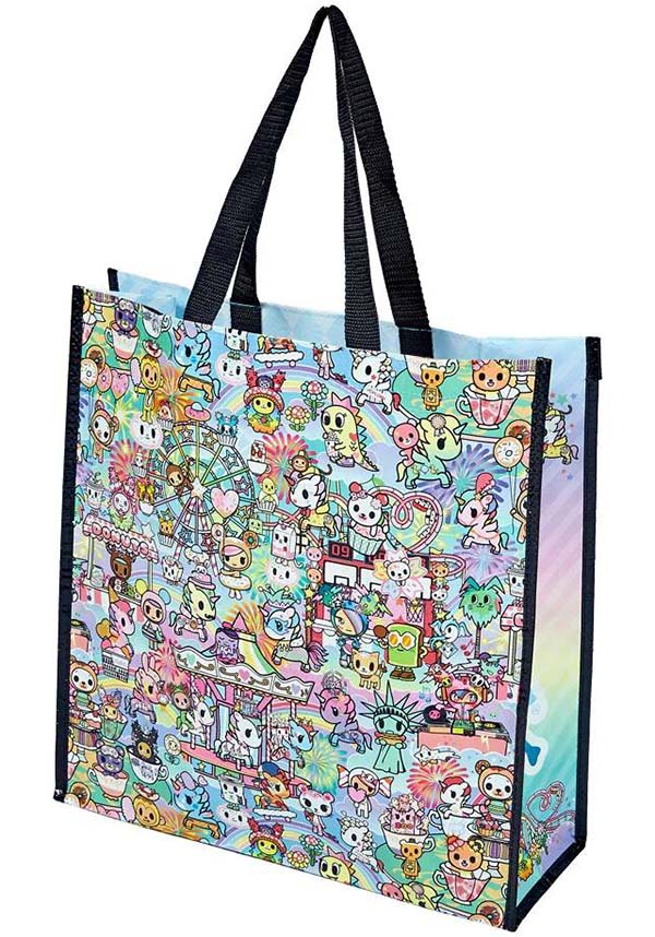 Cotton Candy Carnival | VINYL TOTE BAG*