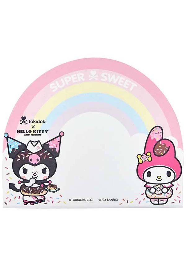 Tokidoki x Hello Kitty | MY MELODY &amp; KUROMI STICKY NOTES*
