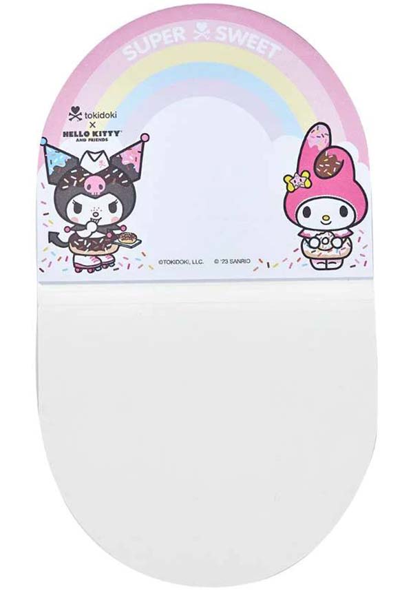 Tokidoki x Hello Kitty | MY MELODY & KUROMI STICKY NOTES*
