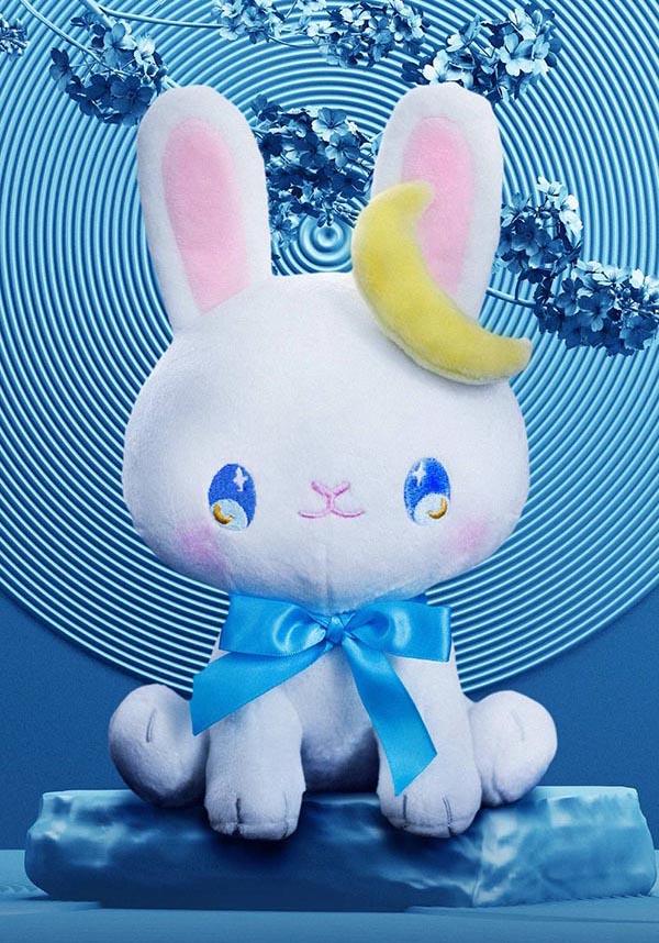 Tsuki the Bunny | PON PLUSH - Beserk - all, bunny, christmas gift, christmas gifts, clickfrenzy15-2023, crescent moon, cute, cute animals, discountapp, feb23, fluffy, fp, gift, gift idea, gift ideas, gifts, googleshopping, kawaii, kids, kids gift, kids gifts, kids plush, kids toy, moon, moon phase, plush, plush toy, plush toys, plushies, plushy, pop culture, popculture, R050223, soft, soft plush, soft toy, tokyo, tokyo shojo, tokyoshojo, toy, toys, TS08112022, white