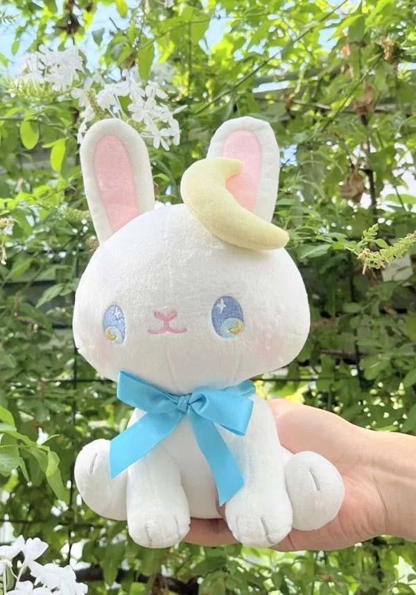 Tsuki the Bunny | PON PLUSH - Beserk - all, bunny, christmas gift, christmas gifts, clickfrenzy15-2023, crescent moon, cute, cute animals, discountapp, feb23, fluffy, fp, gift, gift idea, gift ideas, gifts, googleshopping, kawaii, kids, kids gift, kids gifts, kids plush, kids toy, moon, moon phase, plush, plush toy, plush toys, plushies, plushy, pop culture, popculture, R050223, soft, soft plush, soft toy, tokyo, tokyo shojo, tokyoshojo, toy, toys, TS08112022, white