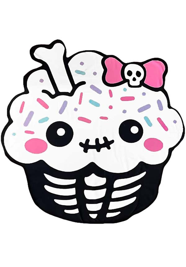 Kawaii Cupcake Shaped | BEACH TOWEL*