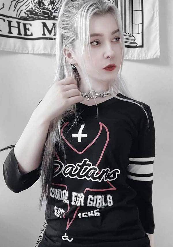 Satan&#39;s School For Girls Football | T-SHIRT