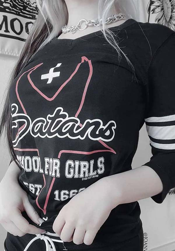 Satan&#39;s School For Girls Football | T-SHIRT