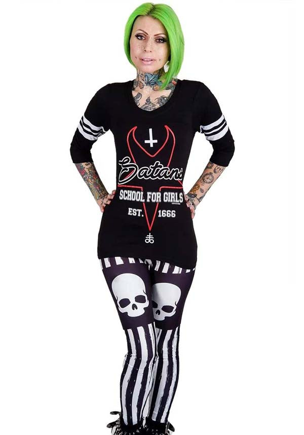 Satan&#39;s School For Girls Football | T-SHIRT
