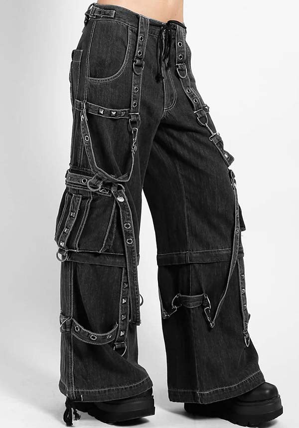 Tripp NYC Dark Street Strap [Black Denim] - Lifestyle Shot