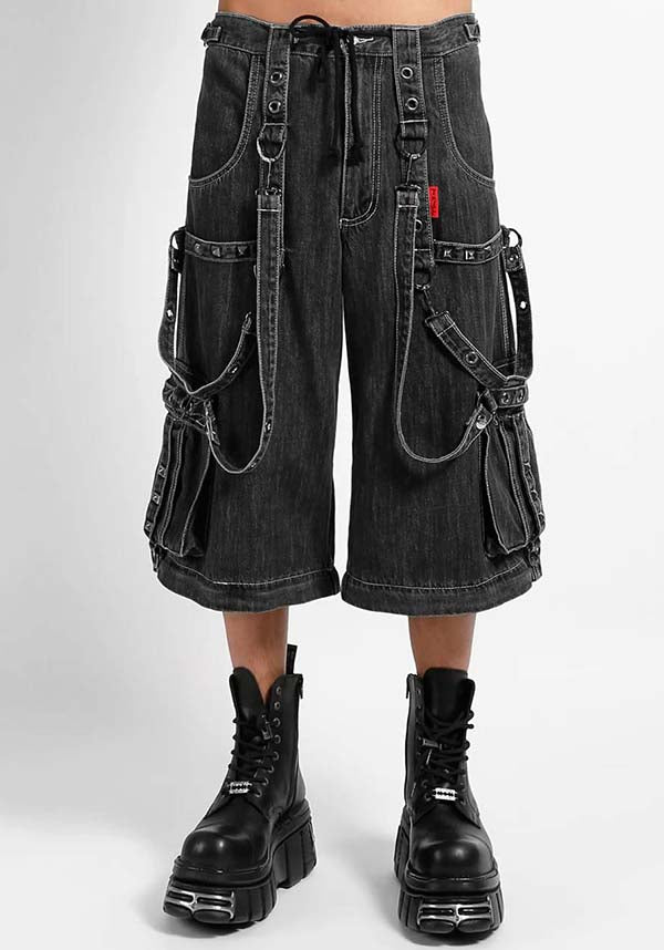 Dark Street Strap [Black Denim] | PANTS