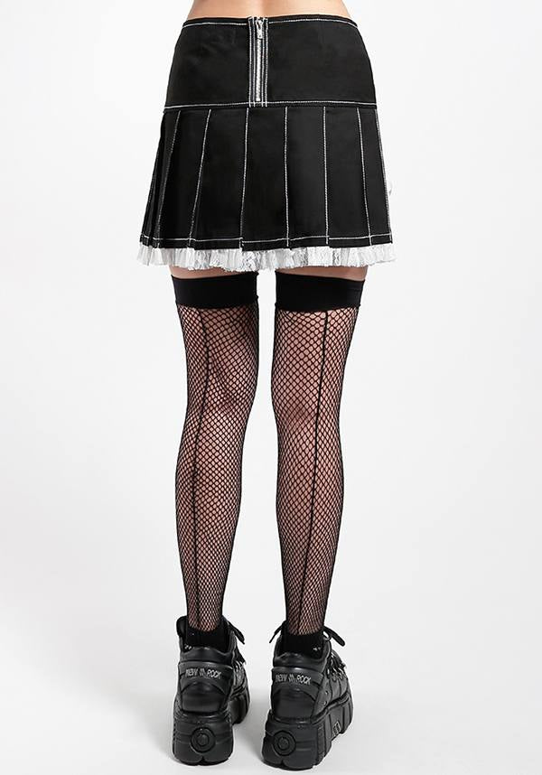 Lolita [Black/White] | PLEATED SKIRT*