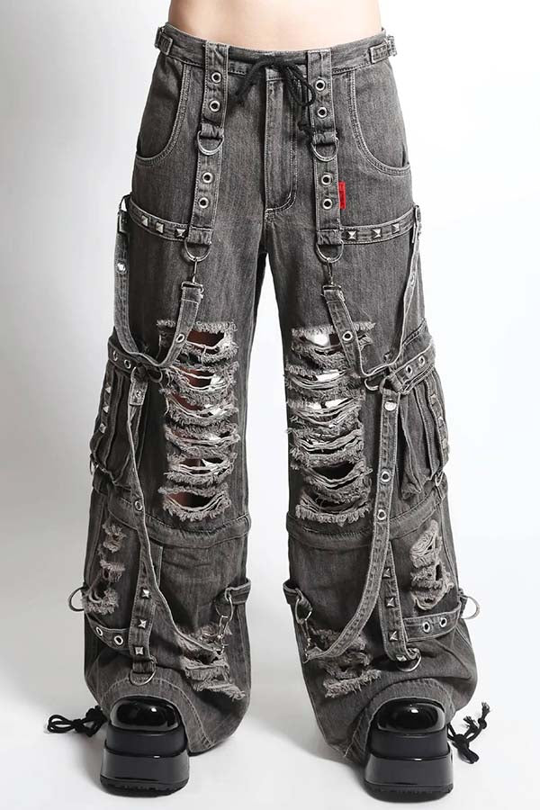 Shredder Denim Power Black Street | PANTS