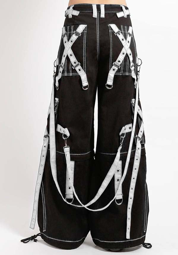 X-Strap Zip Off [Black/White] | PANTS