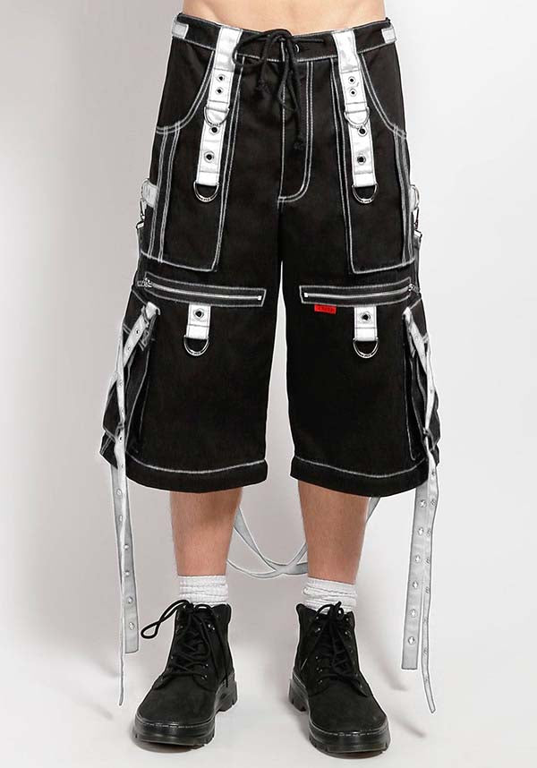 X-Strap Zip Off [Black/White] | PANTS