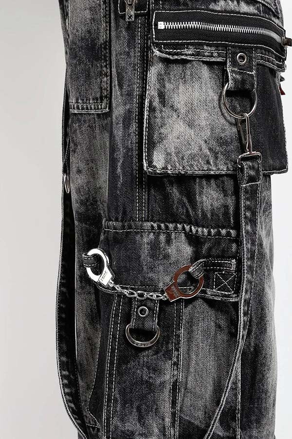 Zip Lock [Cloud Wash] | DENIM PANTS