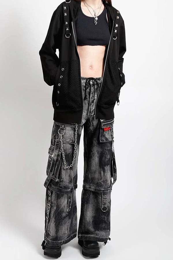 Zip Lock [Cloud Wash] | DENIM PANTS