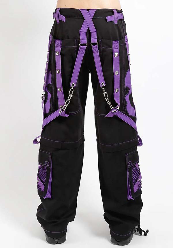 Scare [Black/Purple] | PANTS
