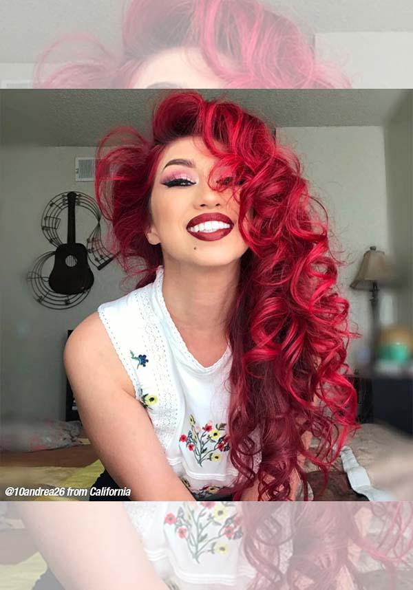 Vampire Red | AMPLIFIED COLOUR - Beserk - all, clickfrenzy15-2023, cosmetics, cpgstinc, discountapp, dye, ebaymp, fp, hair colour, hair dye, hair products, hair red, labelvegan, manic panic, manic panic hair, rainbow, red, vegan