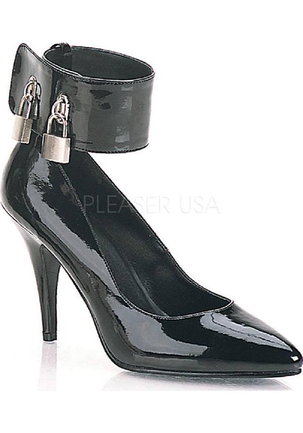 VANITY-434 [Patent Black] | HEELS [PREORDER] - Beserk - all, black, clickfrenzy15-2023, discountapp, fp, heels, heels [preorder], labelpreorder, labelvegan, locks, pleaser, ppo, preorder, shoes, vegan