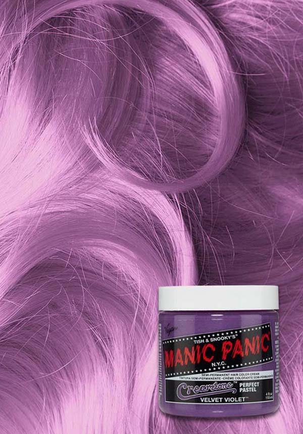 Velvet Violet | CREAMTONE COLOUR - Beserk - all, clickfrenzy15-2023, cosmetics, discountapp, dye, ebaymp, fp, hair colour, hair dye, hair products, hair purple, labelvegan, manic panic, manic panic hair, pastel goth, vegan, violet
